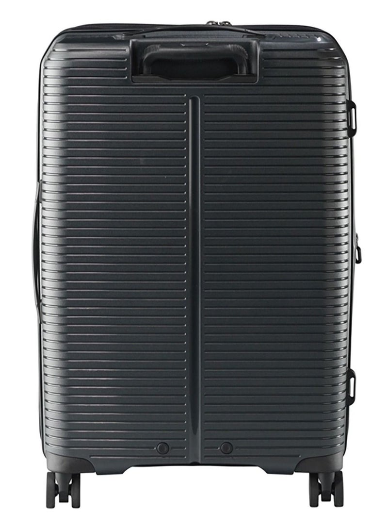 Jump Sondo Polypropylene Hard Expandable Luggage Suitcase Trolley Medium 66cm Black - Image 3