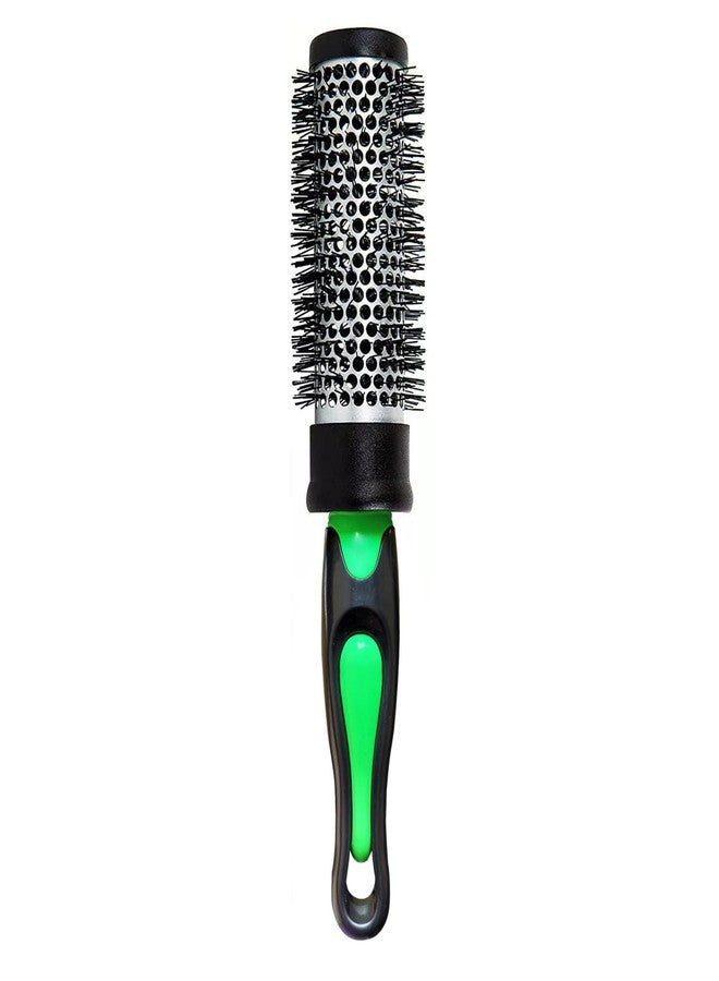 BlackLaoban Small Hot Curl Hair Brush For Blow Drying, Styling, Curling, Straighten High-resistance Ceramic Brush For All Type Hairs Women & Men HBM5 (Green) - Image 1