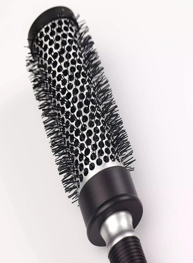 BlackLaoban Small Hot Curl Hair Brush For Blow Drying, Styling, Curling, Straighten High-resistance Ceramic Brush For All Type Hairs Women & Men HBM5 (Green) - Image 2