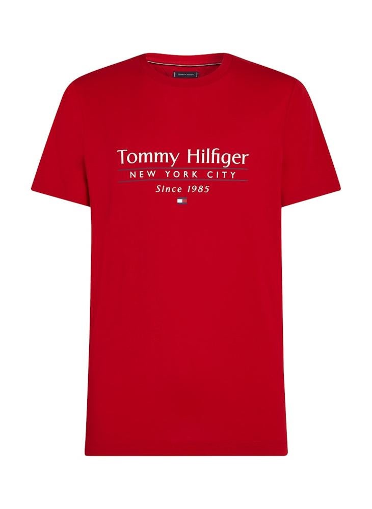 TOMMY HILFIGER Logo Crew Neck T-Shirt  - Image 5