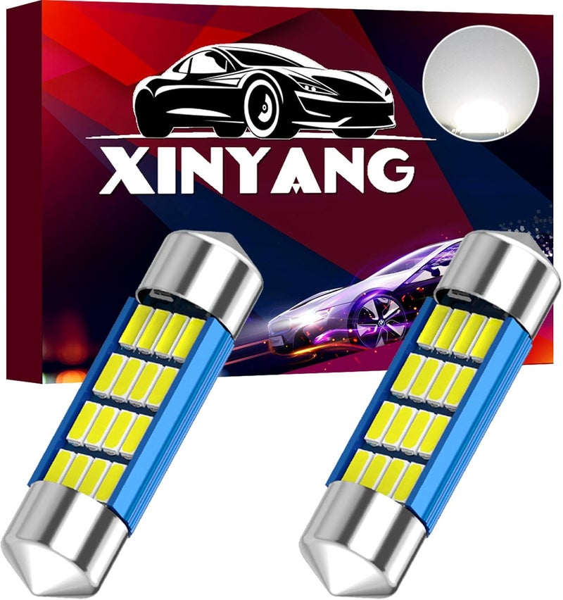 XINYANG 6418 LED Car Bulb - 2PCS Festoon Light - Image 1