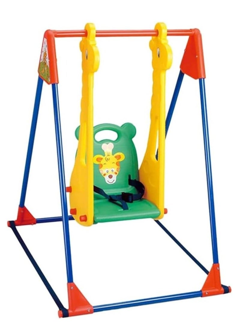 Funz Baby Swing Toddler Outdoor Indoor Swing Set with Safety Seat Swing set for Kids - Image 4
