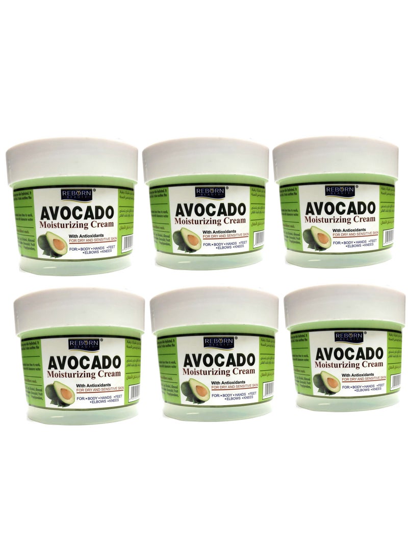 REBORN Moisturizing Cream With Avocado 500ml (Pack of 6) - Image 1