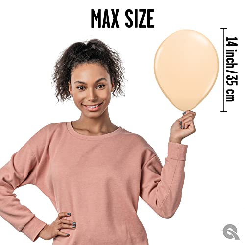 Qualatex 11" Blush Latex Balloons (100ct) - Image 4