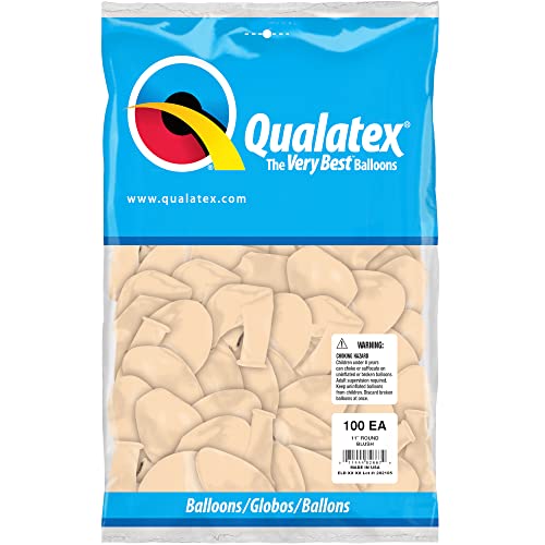 Qualatex 11" Blush Latex Balloons (100ct) - Image 2