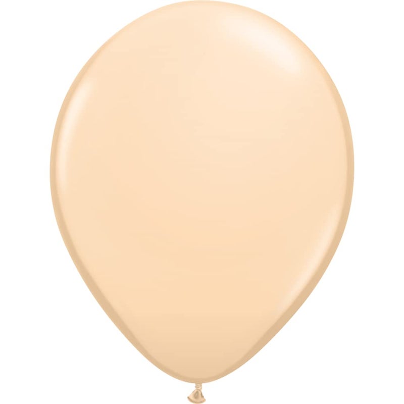 Qualatex 11" Blush Latex Balloons (100ct) - Image 5