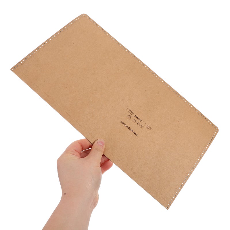1 Set Handbag Pattern Kraft Paper Templates for DIY Leather Crafting Bag Making Patterns for Handmade Briefcase Men for Work and Casual Use - Image 2