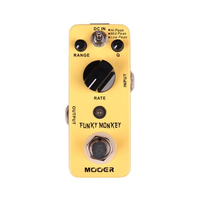 MOOER Funky Monkey Auto Wah Guitar Effect Pedal True Bypass - Image 1