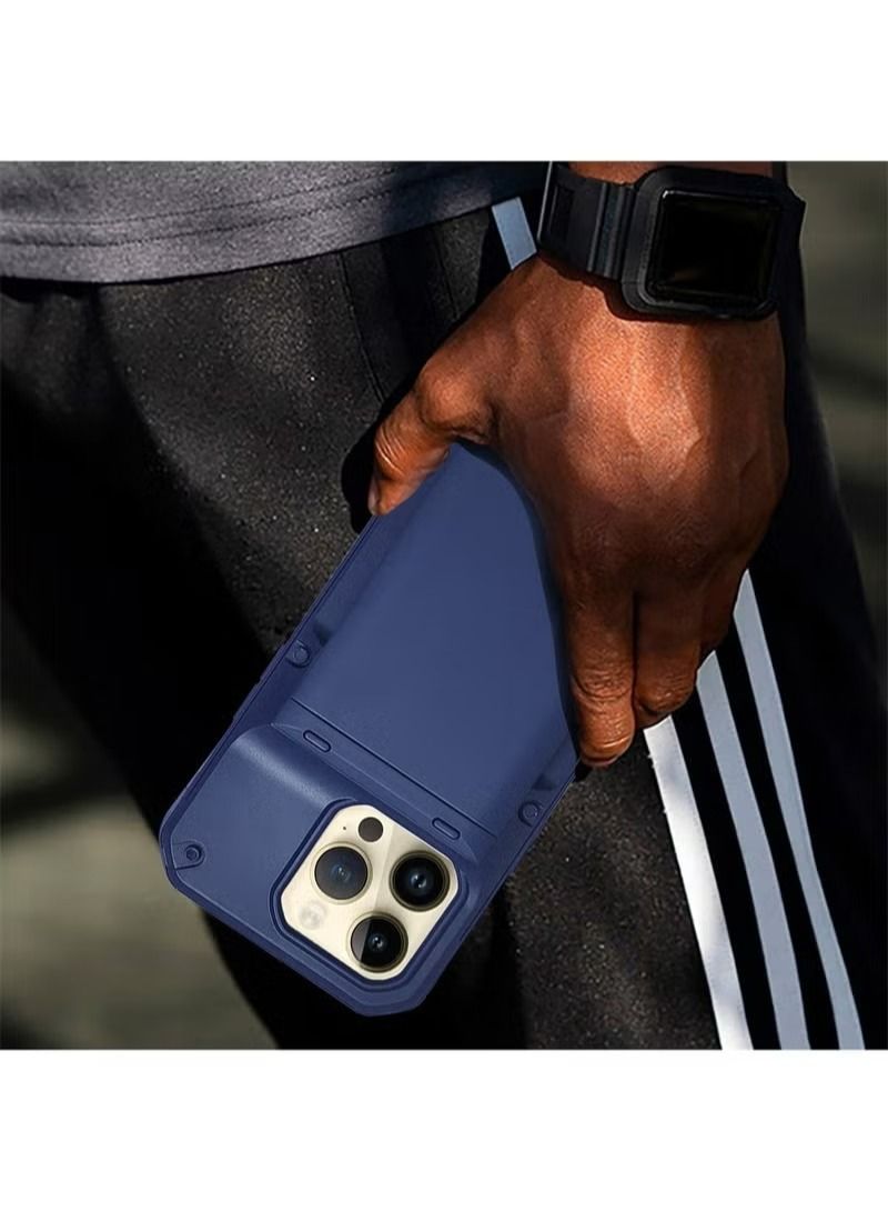 iPhone 14 Pro Case Cover with wallet Slider Credit Card Holder Slot [3-4 cards] Kickstand and Cmaera Len Protector Anti-scratch Anti-fingerprint Full Body Back Cover Phone Accessories - Image 5