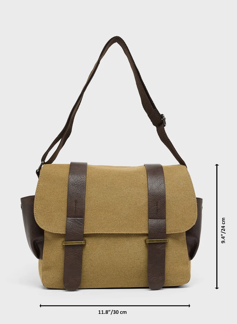Seventy Five Casual Crossbody Messenger Bag