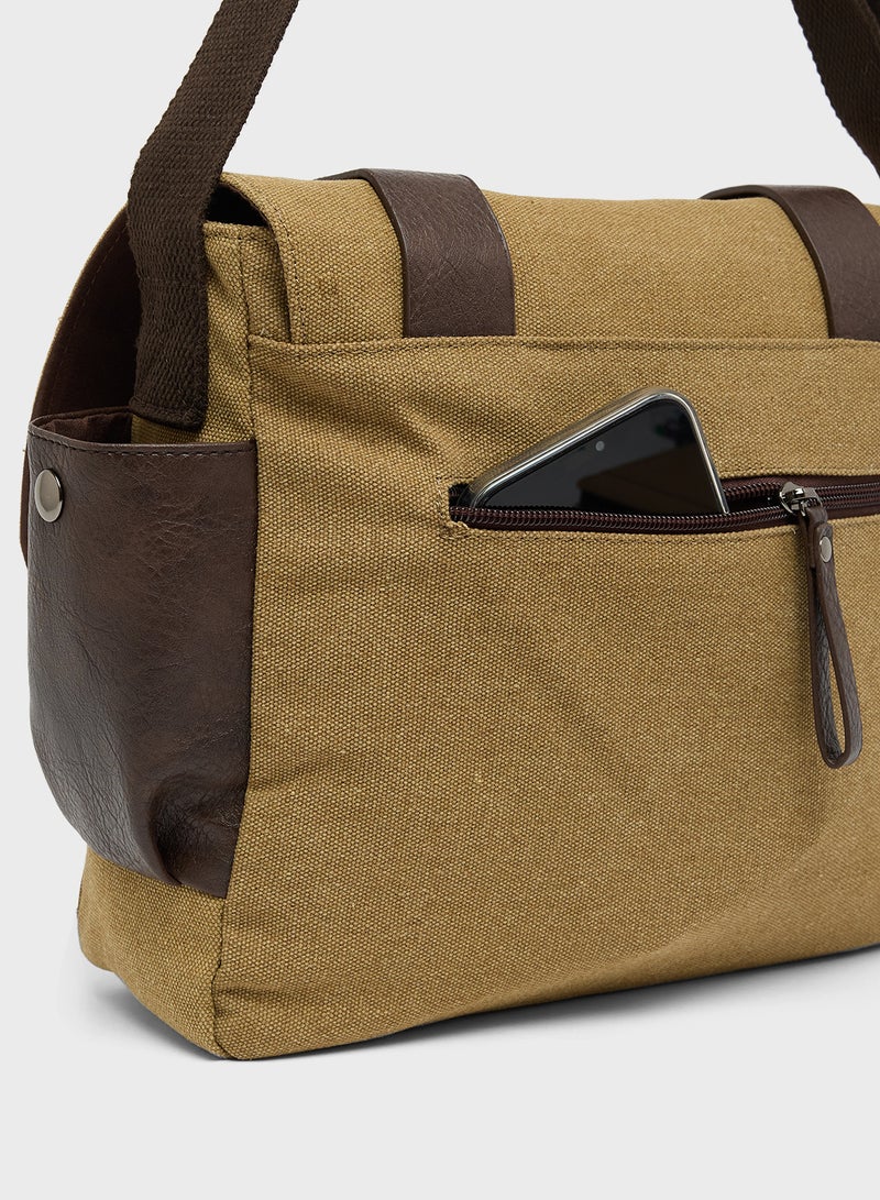 Seventy Five Casual Crossbody Messenger Bag  - Image 4