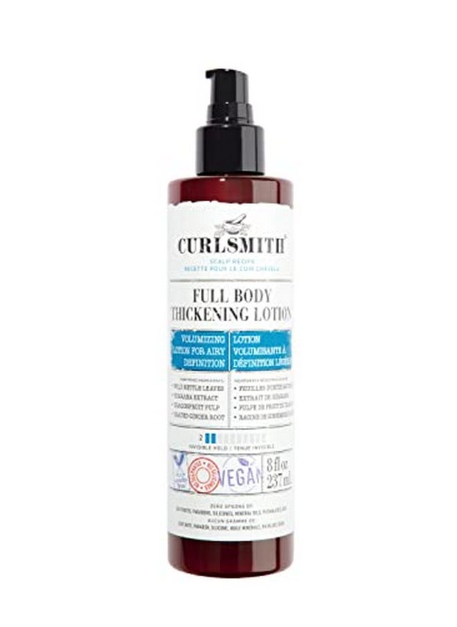 CURLSMITH Full Body Thickening Lotion Instant Volume For All Hair And Curl Types Vegan (237Ml/8 Fl Oz)  - Image 1