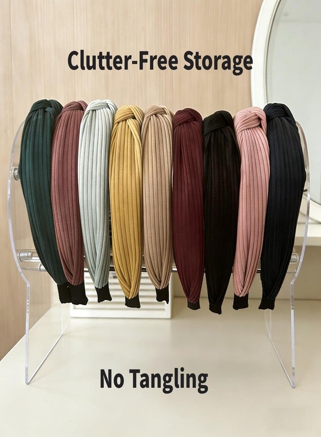 حامل ربطات الشعر من توبيلا، حامل عرض ربطات الشعر، منظم مجوهرات شفاف كهدية للفتيات والسيدات، منظم عرض ربطات الشعر المثالي - Image 3