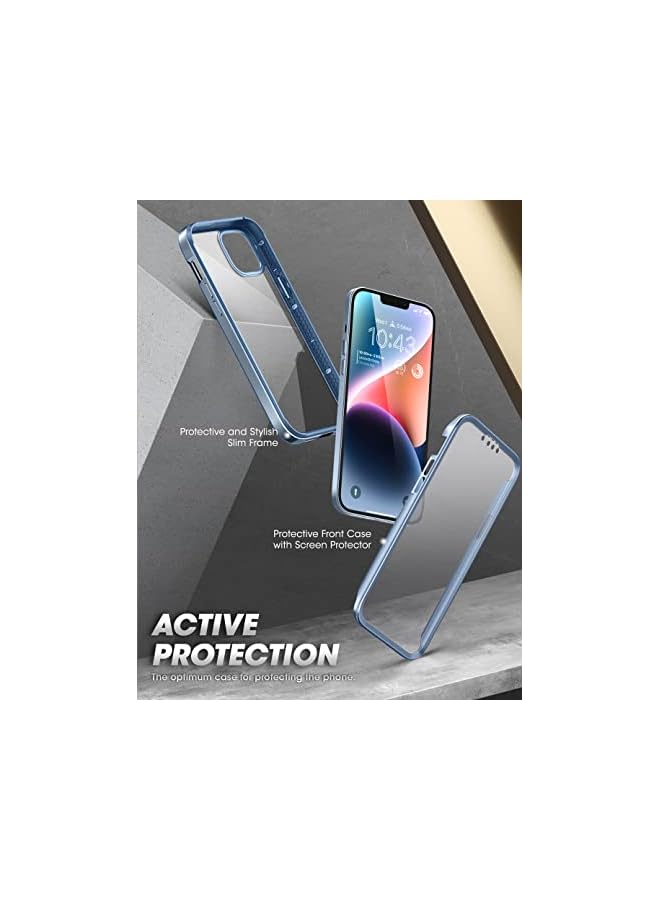 SupCase Unicorn Beetle Edge XT Case for iPhone 14 Plus 6.7", with Built-in Screen Protector Slim Frame Clear Protective Case - Image 3
