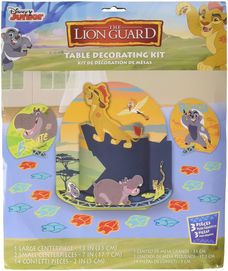 Amscan Disney© The Lion Guard Table Decorating Kit, Party Favor - Image 1