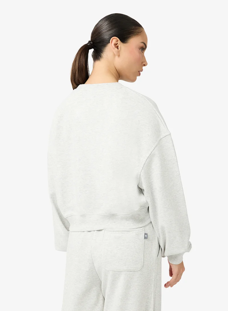 New Balance Linear Heritage French Terry  Sweatshirt