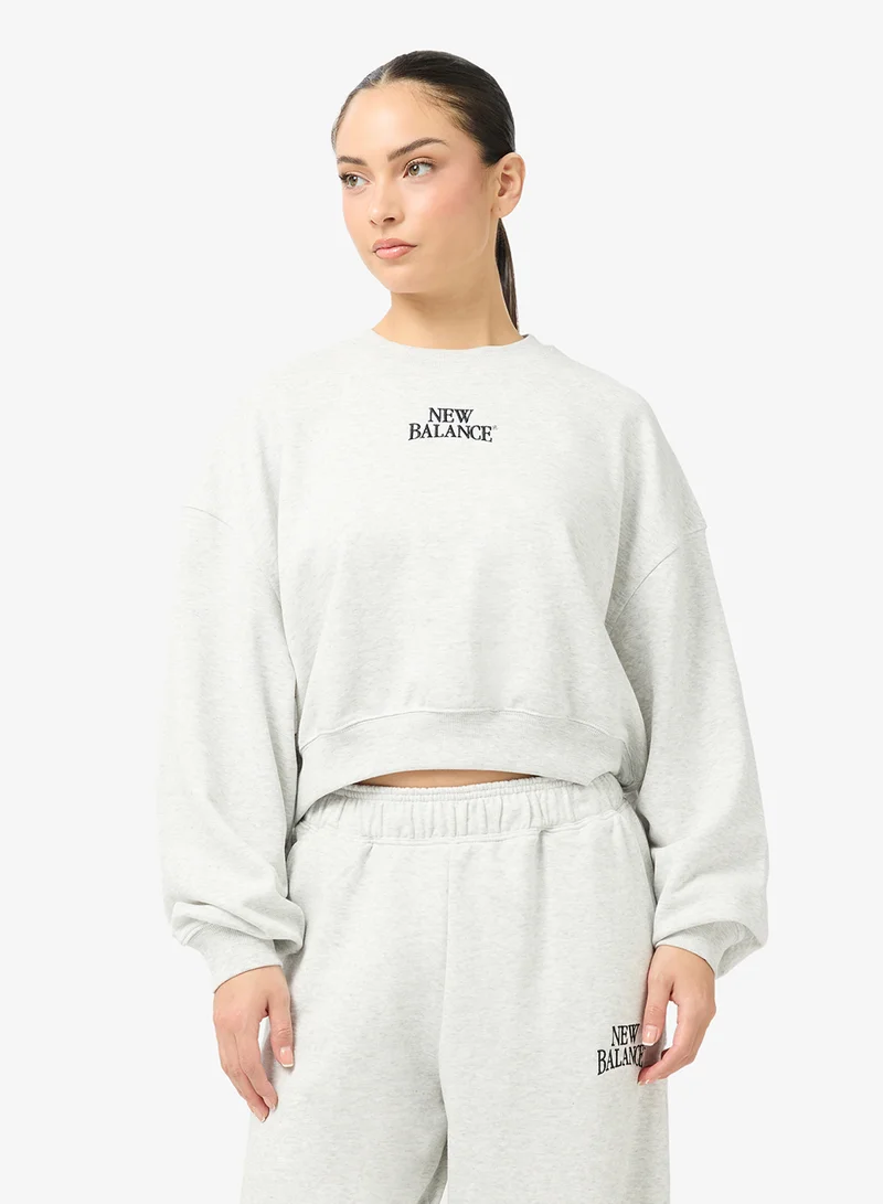 Linear Heritage French Terry  Sweatshirt