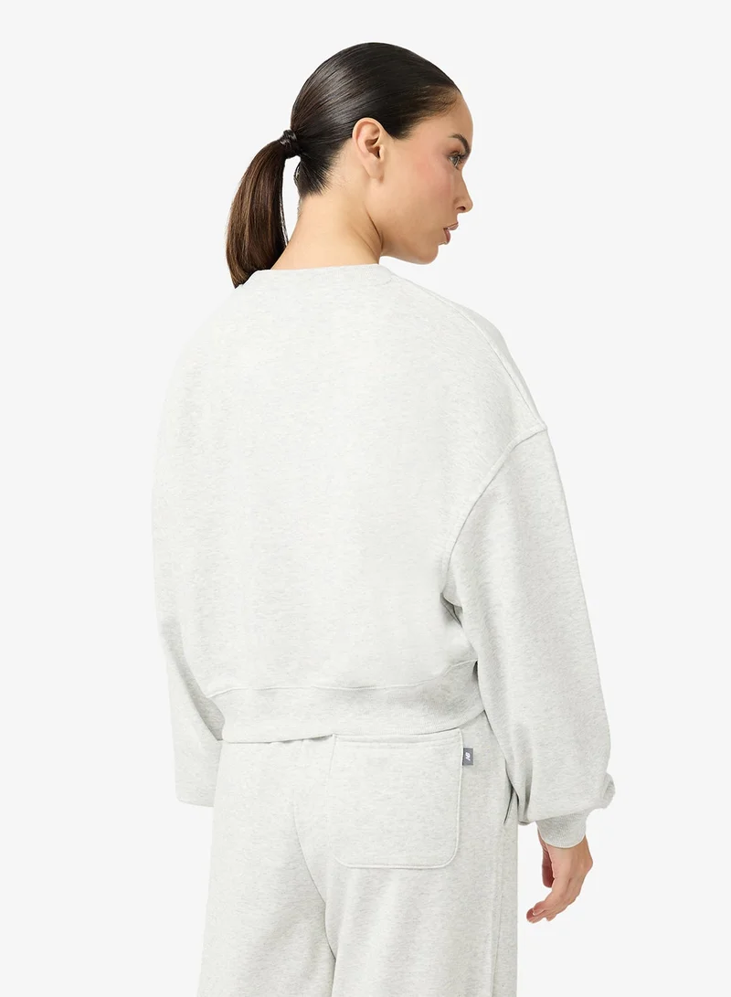 New Balance Linear Heritage French Terry  Sweatshirt