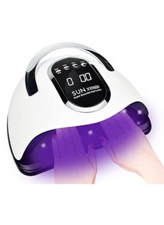 Max 280W Professional UV LED Nail Lamp For Nail Gel Fast Nail Polish Dryer With 66 Beads Auto Sensor 4 Timer Setting LCD Display For Salon And Home Use Nail Art Design Tools