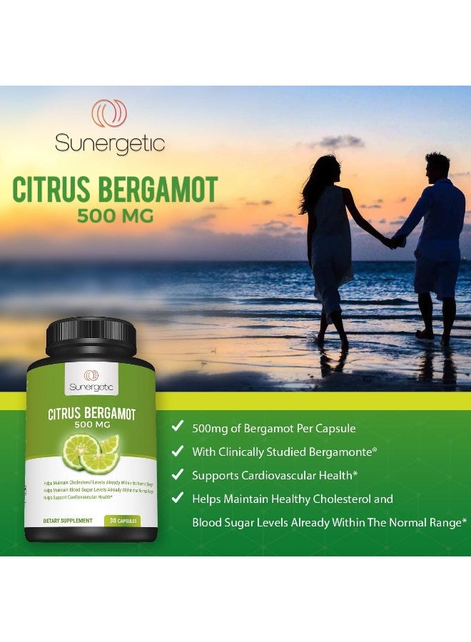 Sunergetic Citrus Bergamot 500 MG Dietary Supplement - Image 4