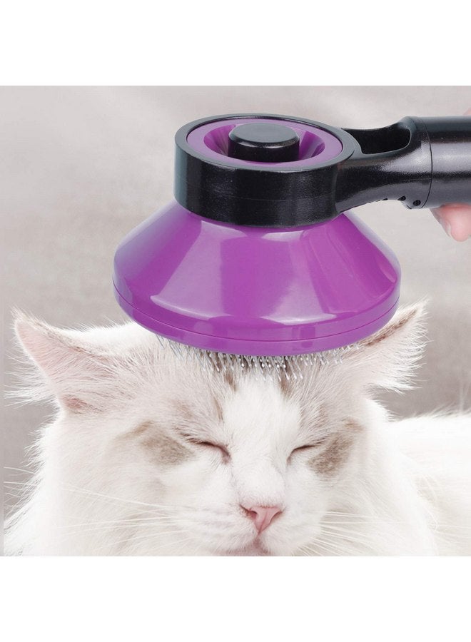 إنبيت فرشاة الكلاب NPET، فرشاة تنظيف ذاتية للقطط والكلاب، تزيل بلطف الطبقة السفلية السائبة، وتزيل الشعر المتشابك، مجموعة العناية بالكلاب - Image 4