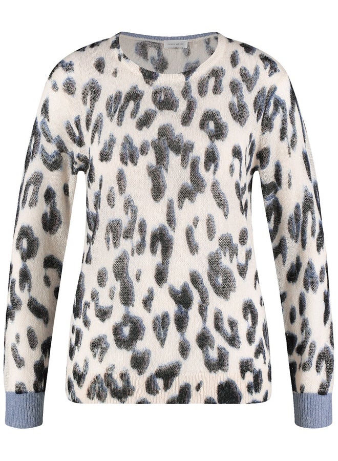GERRY WEBER Animal Print Pullover  - Image 3