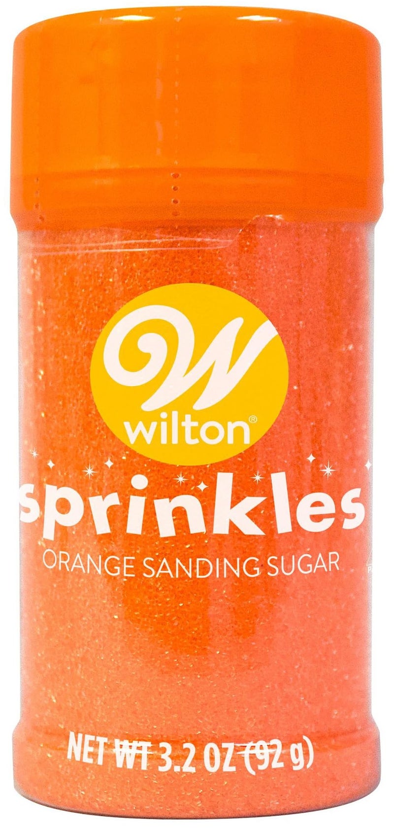 Wilton Sparkling Sugar Decorating Sprinkles 325 oz Orange