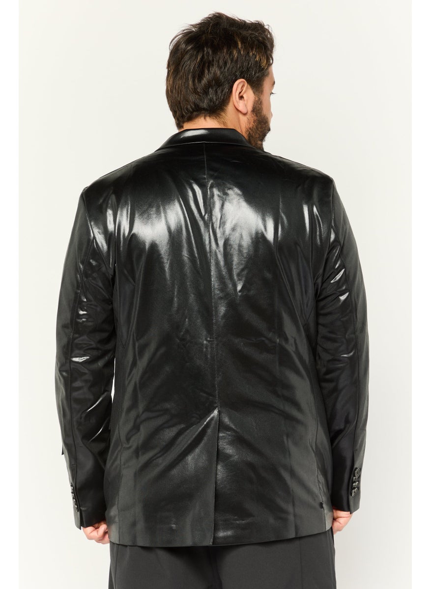 adidas Originals Men Sportswear Fit Long Sleeve Outdoor Tailor Jacket, Black  - Image 4