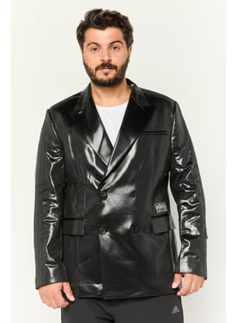 adidas Originals Men Sportswear Fit Long Sleeve Outdoor Tailor Jacket, Black  - Image 1