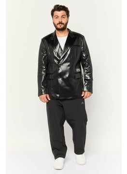 adidas Originals Men Sportswear Fit Long Sleeve Outdoor Tailor Jacket, Black  - Image 2