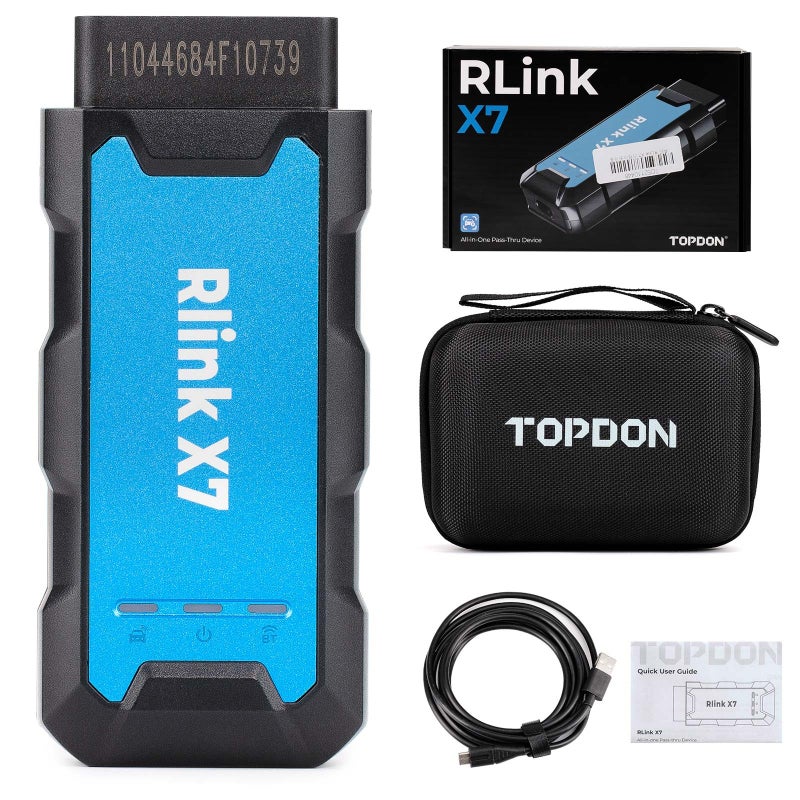 TOPDON RLink X7 J2534 D-PDU DoIP OEM Pass-Thru Diagnostic and Programming Interface