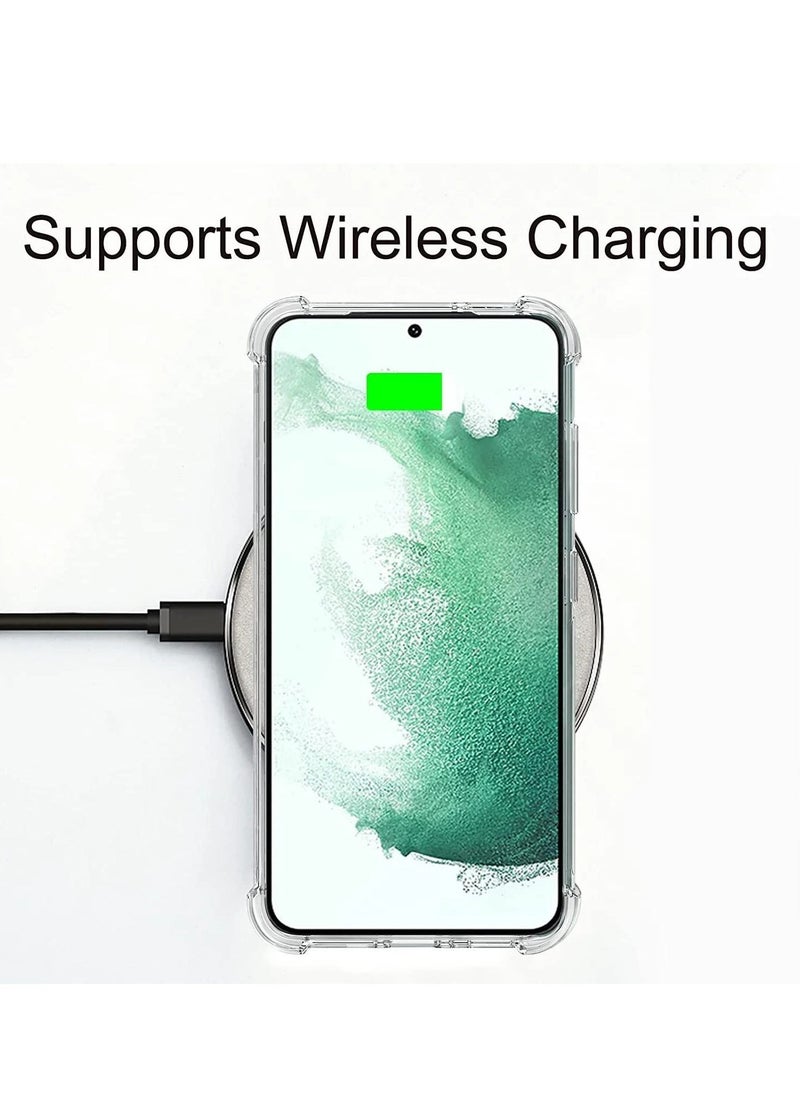 Raxoom Samsung Galaxy S23 Plus Case Cover Clear Back Air Cushion Soft Silicone Shockproof Anti-Scratch Protective Bumper Shell Corner for Samsung Galaxy S23 Plus 5G - Image 5