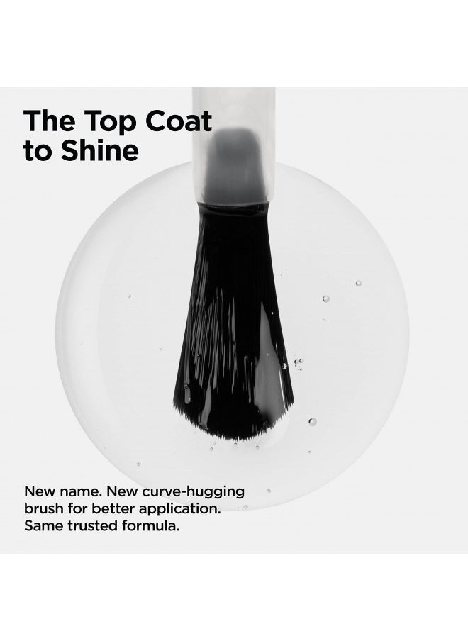 Top Coat Longwear Nail Polish By Cnd, Gel-Like Shine And Chip Resistant, High Gloss, 0.5 Fl Oz
