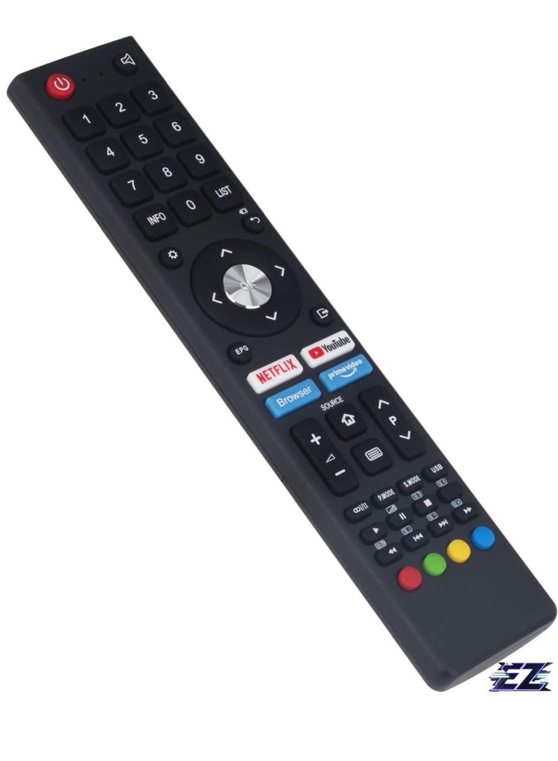 ELTRAZONE Replacement Remote Control GCBLTV02BDBIR Suitable for Chic TV U50H7L U50H7N U55H7L U55H7N with battery - Image 2