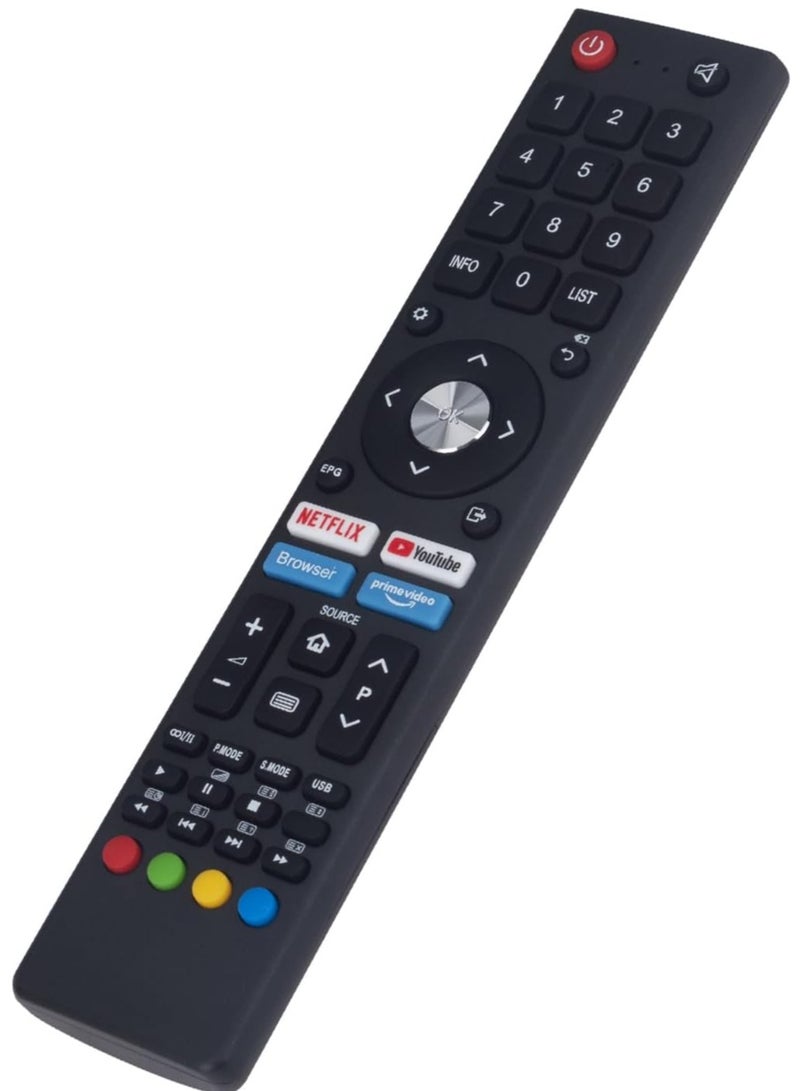 ELTRAZONE Replacement Remote Control GCBLTV02BDBIR Suitable for Chic TV U50H7L U50H7N U55H7L U55H7N with battery - Image 3