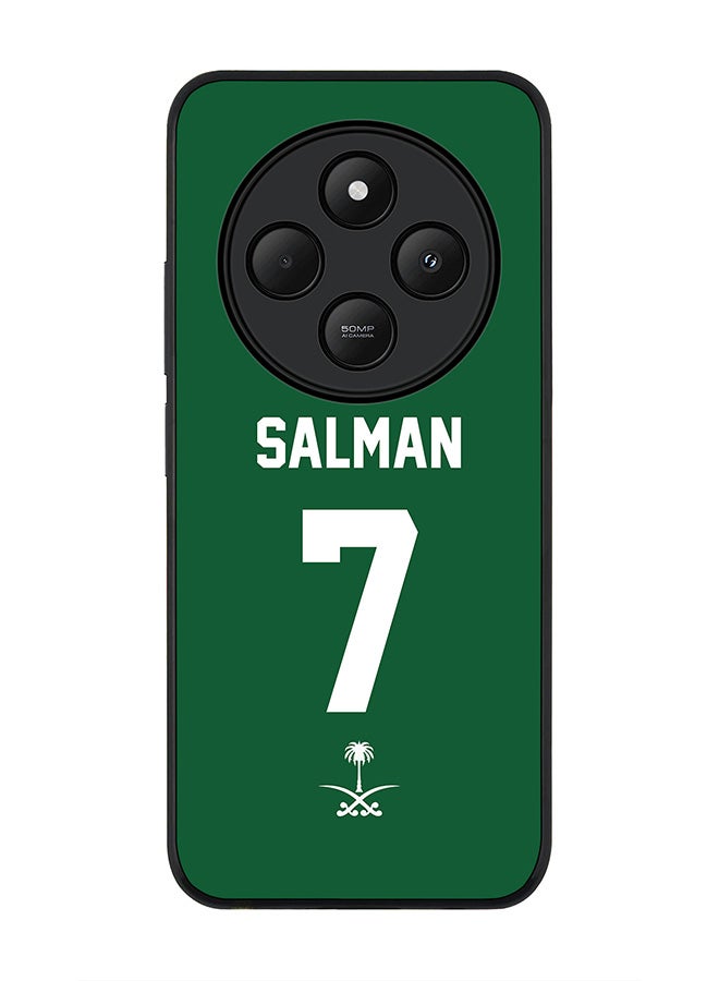 Stylizedd For Xiaomi Poco C75 Case,Slim fit Camera Protection, Shockproof Thin Phone cover - Football - Saudi Arabia - Salman - Image 1