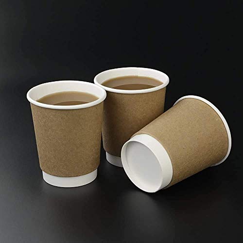 SANWALSA (250 ml,Brown, 8 Oz- Pack of 50-Piece Paper Disposable Craft Cup Ecofriendly, Safe & Hygienic for Juice,Coffee,Tea,Home,Office,Party & Wedding Events - Image 5