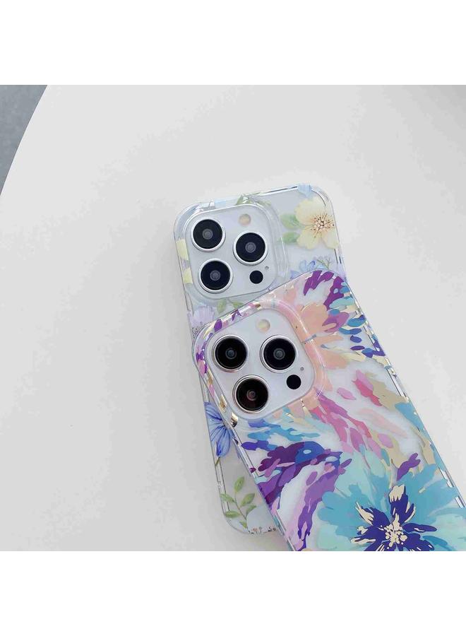 زبون جراب لهاتف iPhone 12، جراب هاتف سيمفوني مطلي كهربائيًا - Image 3