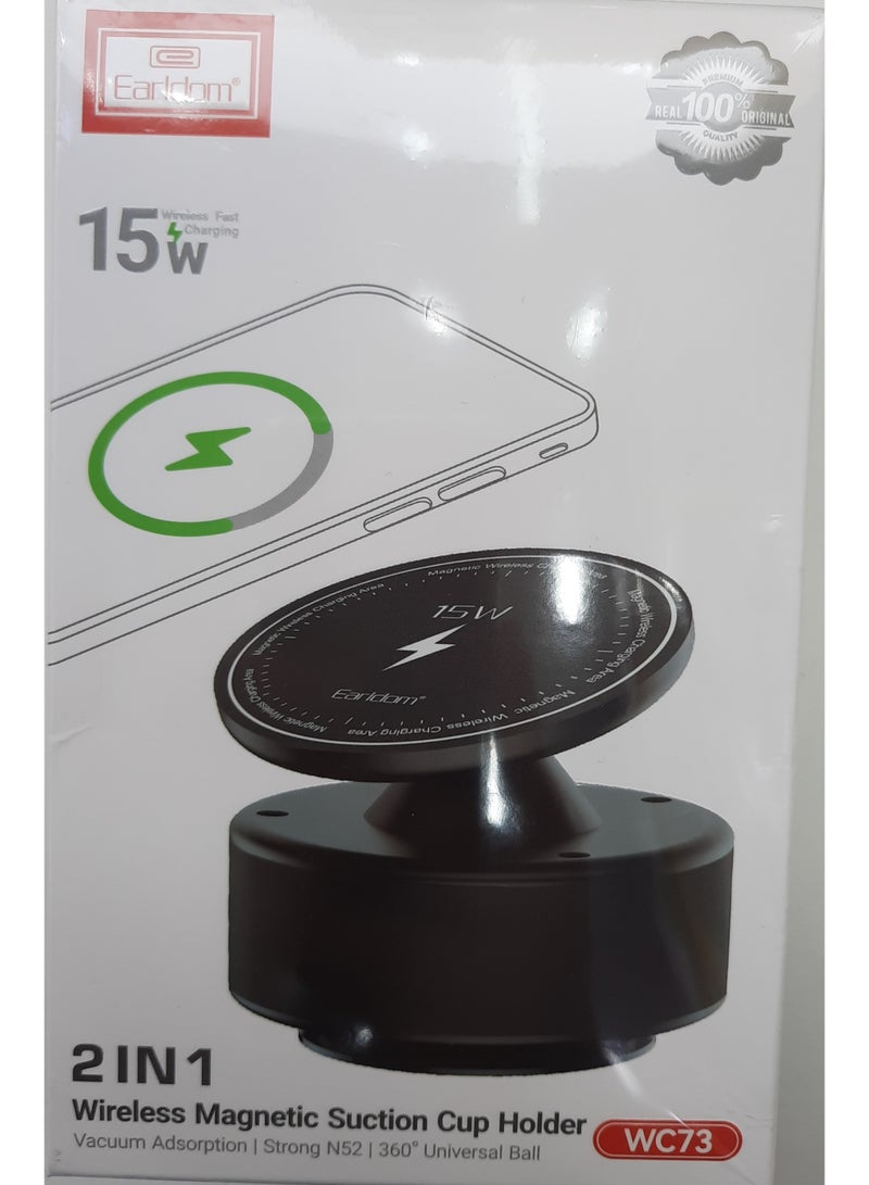Earldom CAR HOLDER WIRELSS CHARGER - Image 1
