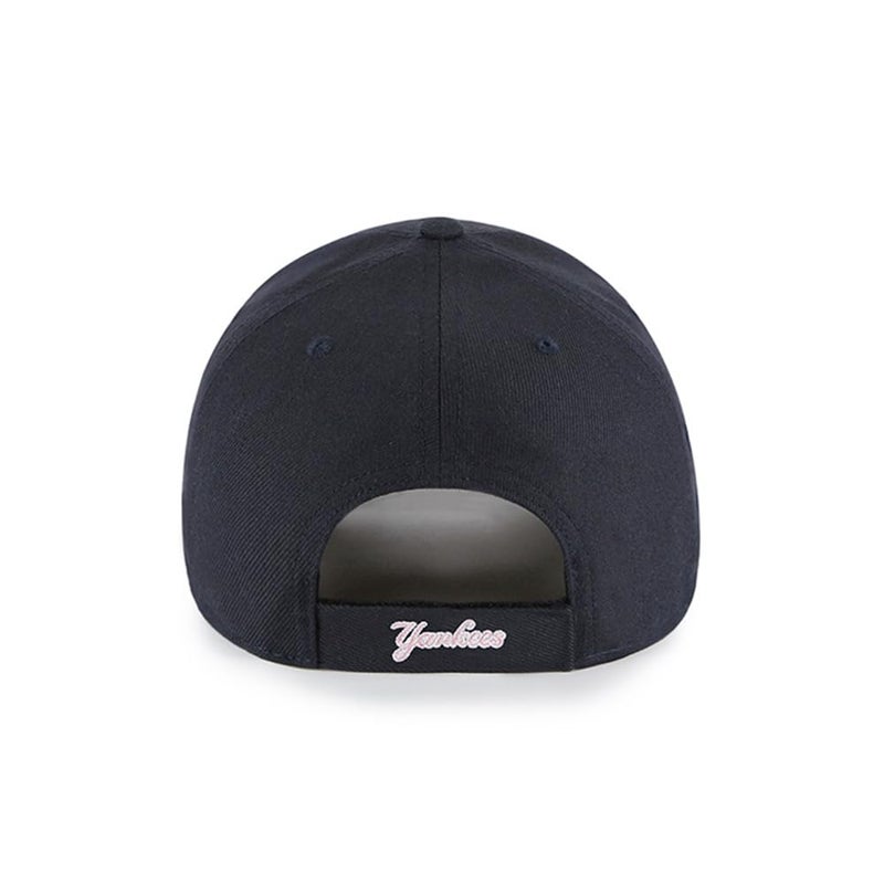 47 '47 York Yankees MVP Wool Hat Cap Navy/Baby Pink - Image 2