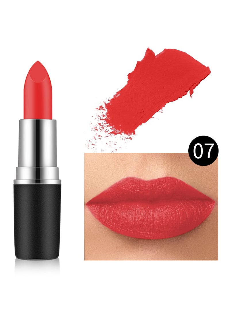 Vibely Vibely Velvet Matte Lipstick: Rich, Bold Color with a Soft Matte Finish Waterproof, Long-Lasting & Flawless Velvet Lips, One Size 07#  - Image 1