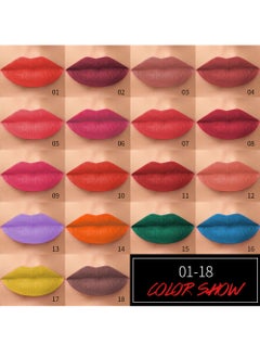Vibely Vibely Velvet Matte Lipstick: Rich, Bold Color with a Soft Matte Finish Waterproof, Long-Lasting & Flawless Velvet Lips, One Size 07#  - Image 3