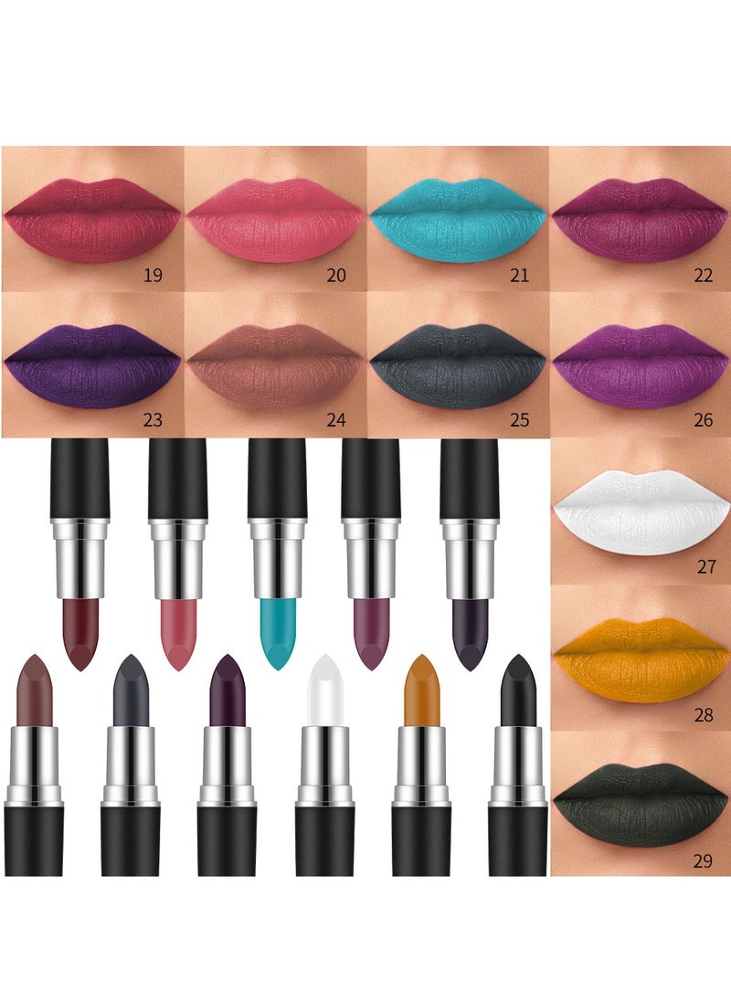 Vibely Vibely Velvet Matte Lipstick: Rich, Bold Color with a Soft Matte Finish Waterproof, Long-Lasting & Flawless Velvet Lips, One Size 07#  - Image 4