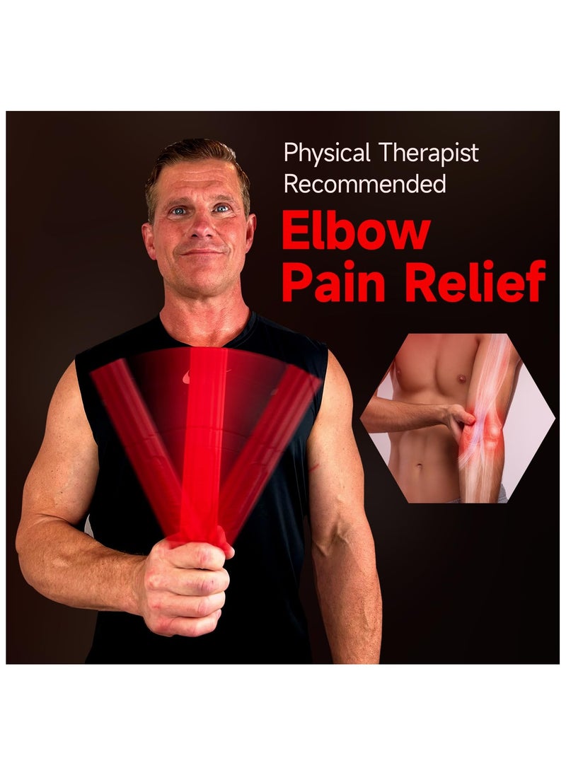 LKTOCAFT - Fitness Resistance Bar for Tendinitis Elbow, Improve Grip Strength Twist Bar, Flex Therapy Bar, Tennis Elbow Therapy Bar, Relieve Tendonitis Pain  for Physical Therapy - Image 1