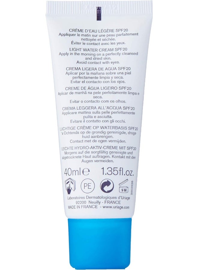 Uriage كريم ماء حراري خفيف 40 مل SPF 20 - Image 4