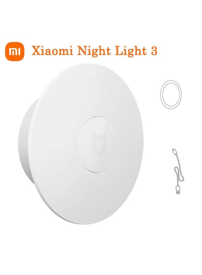Xiaomi Mijia Night Light 3 Version 600mah Rechargeable Motion Sensor Adjustable Brightness Smart Human Light Sensor Night Lamp - Image 1