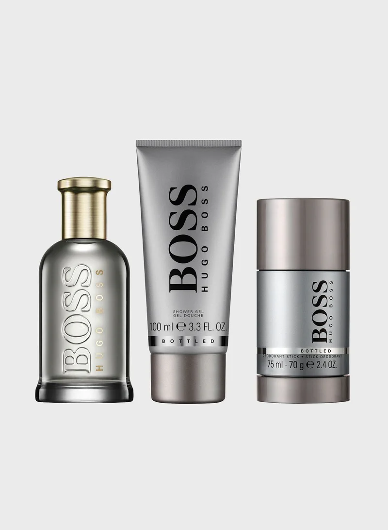 BOSS Boss Bottled Eau De Parfum Spring Summer Gift Set, Savings 28%