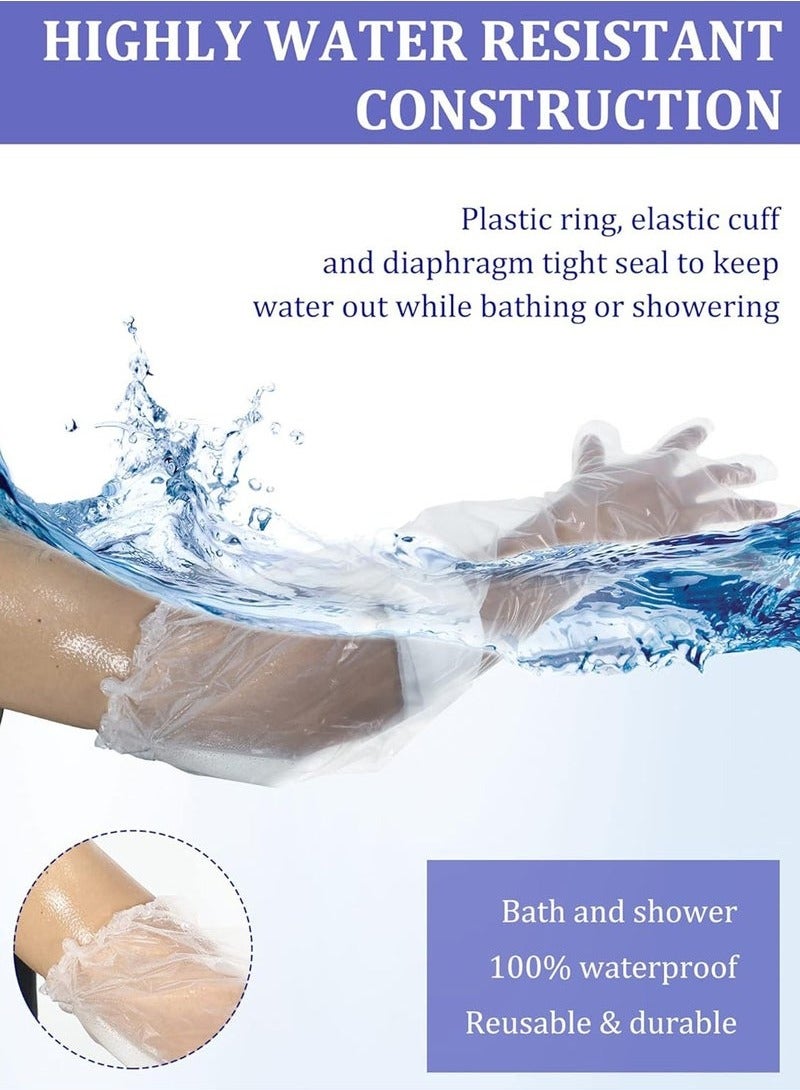 Beauenty 30 pairs Disposable Long Sleeve Cleaning Gloves, 23.6inch Waterproof Protective Rubber Long Arm Gloves for Household Duties, Kitchen, Dishwashing, Gardening  - Image 4