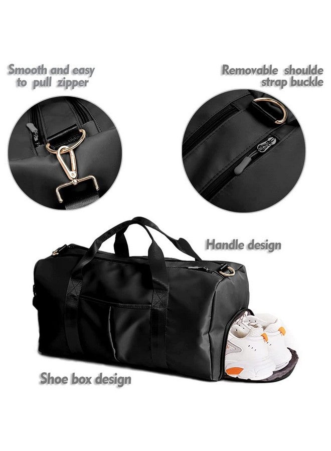 Handcuffs Duffle Gym Bag for Men & Women | Adjustable Shoulder Strap | Water Resistant Bagpack for Sports & Travel with Shoe Compartment & Side Pocket - Image 3