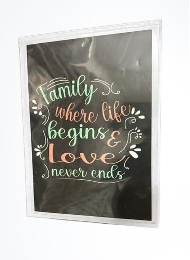 iCONY Magnetic Photo Frames for Refrigerator, Reusable Magnet Fridge Photo Frame for Locker, Office Cabinet, Notice Board, Any Metal Surface, Magnet Image Holder (White, (A4 SIZE) 2 PACK - Image 1